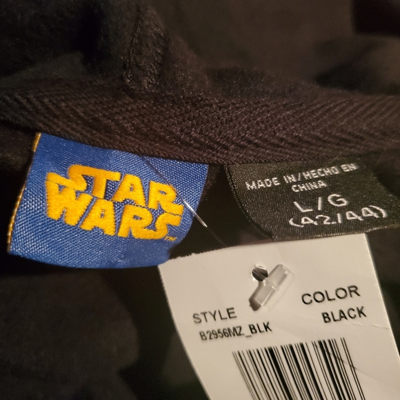 Star Wars Black Death Star Hoodie, Multiple Sizes - Picture 6 of 8